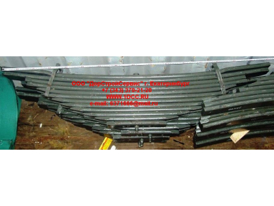 Рессора задняя (Н.О., 12ти листовая, 25х90, под подушки) H HOWO (ХОВО) WG9725520283 фото 1 Череповец
