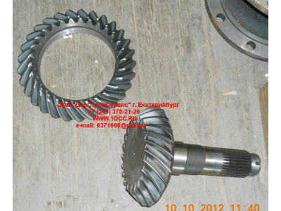 Коническая пара заднего редуктора (29х21, i-4.8, длинный хвостик) H HOWO (ХОВО) 199012320181 фото 1 Череповец