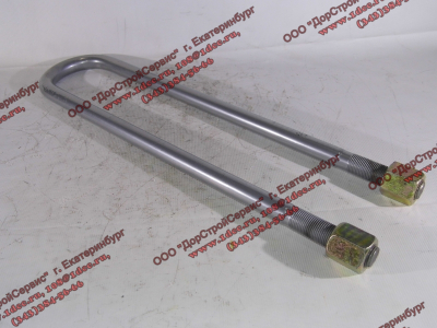 Стремянка задняя с гайками H на мост L=580 М24 HOWO (ХОВО)  фото 1 Череповец