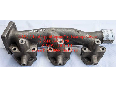 Коллектор выпускной задняя часть, двигатель WP10(336) SHAANXI / Shacman (ШАНКСИ / Шакман) 612600115151 фото 1 Череповец