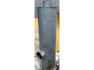 Глушитель цилиндрический (вход сбоку, выход с торца) SH SHAANXI / Shacman (ШАНКСИ / Шакман) DZ9100540004 фото 1 Череповец