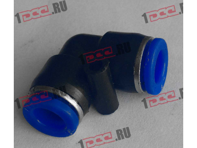 Фитинг быстрого соединения угол 90 d-8 HOWO (ХОВО)  фото 1 Череповец