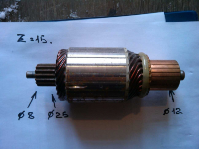 Ротор стартера ISKRA HOWO (ХОВО)  фото 1 Череповец