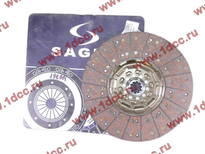 Диск сцепления ведомый 420 мм SAGES H2/H3 HOWO (ХОВО) WG1560161130 фото 1 Череповец