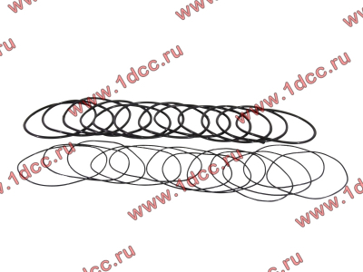Кольцо уплотнительное гильзы цилиндра (комплект 12 тонких и 12 толстых) двигатель TD226B6G Lonking CDM (СДМ) 01153804/01153805 фото 1 Череповец