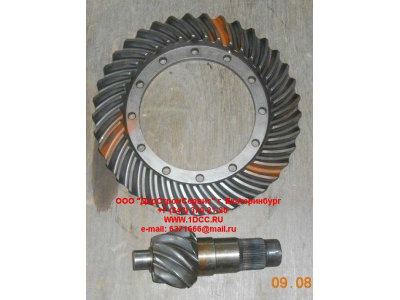 Коническая пара заднего редуктора моста (8:37 \\\\) CDM 855 Lonking CDM (СДМ)  фото 1 Череповец