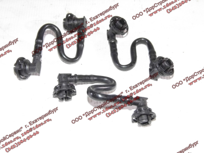 Трубка топливная обратки с форсунок в ГБЦ пластиковая H3 HOWO (ХОВО) VG1540080065B фото 1 Череповец