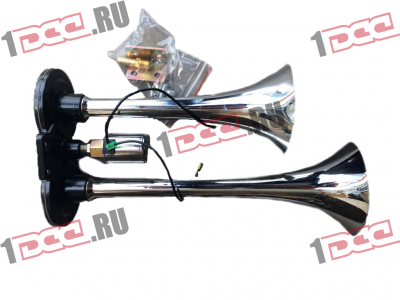 Сигнал пневматический двойной H HOWO (ХОВО) WG9716270003 фото 1 Череповец