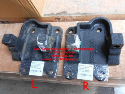 Кронштейн крепления реактивной тяги к среднему мосту большой левый H HOWO (ХОВО) AZ9725520290 фото 1 Череповец