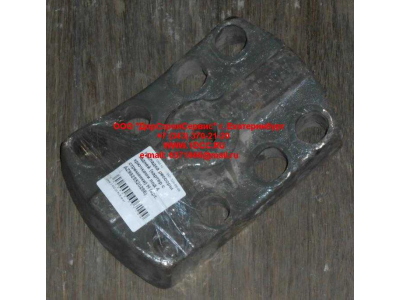 Накладка рессоры задней (картер с крючками под 4 стремянки) H HOWO (ХОВО) AZ9925520266 фото 1 Череповец