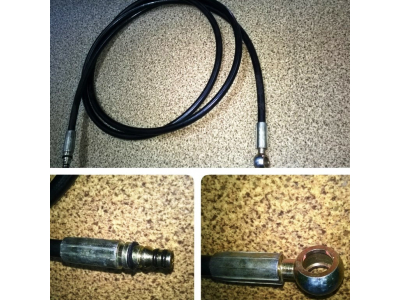 Шланг высокого давления на ПГУ сцепления L-2600 SH SHAANXI / Shacman (ШАНКСИ / Шакман) DZ9112230011 фото 1 Череповец